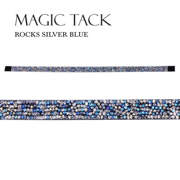 Stübben Inlay Magic Tack lang gerade Farbe Rocks Silver Blue