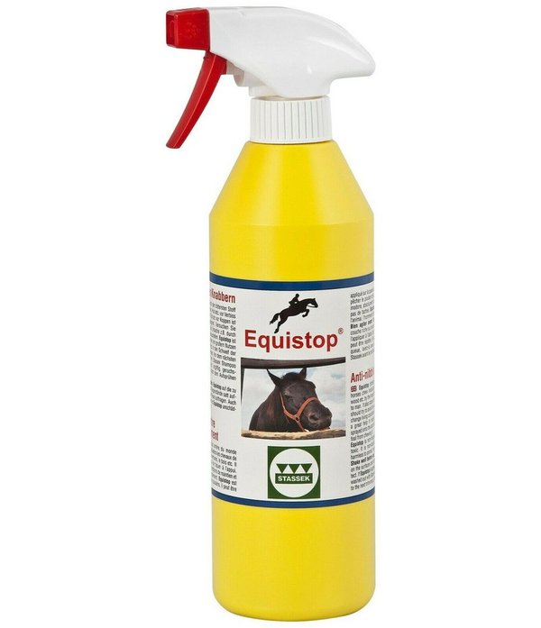 Stassek Equistop Liquid gegen Knabbern 450ml Flasche mit Sprühkopf
