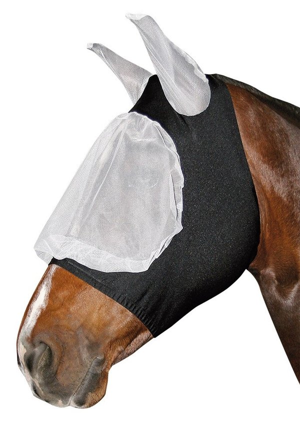Harry´s Horse Fliegenschutzmaske Lycra mit Ohren Größe L